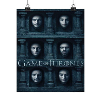 Game Of Thrones New Season Custom Silky Poster Satin Art Print Wall Home Decor