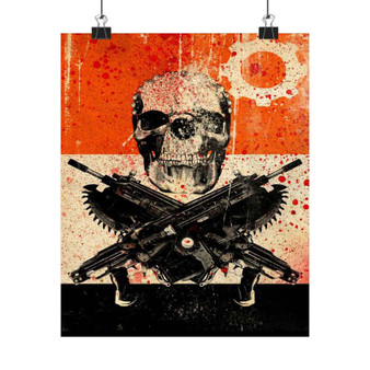 Gears Of War 3 Custom Silky Poster Satin Art Print Wall Home Decor