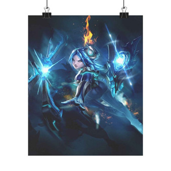 Irelia League of Legends Custom Silky Poster Satin Art Print Wall Home Decor