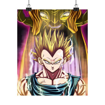 Majin Vegeta Custom Silky Poster Satin Art Print Wall Home Decor