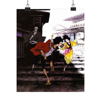 Samurai Champloo Art Custom Silky Poster Satin Art Print Wall Home Decor