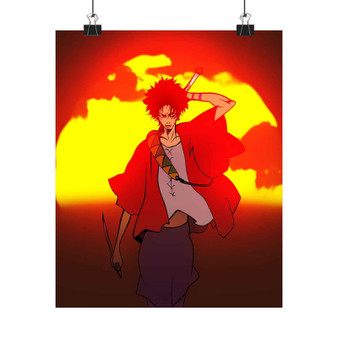 Samurai Champloo Product Custom Silky Poster Satin Art Print Wall Home Decor