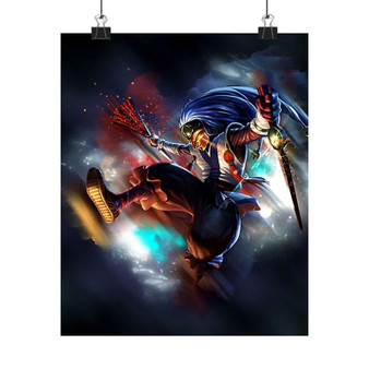 Shaco League of Legends Custom Silky Poster Satin Art Print Wall Home Decor