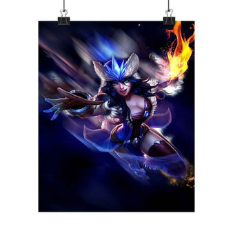 Sivir League of Legends Custom Silky Poster Satin Art Print Wall Home Decor