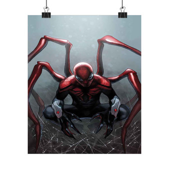 Spiderman Doctor Octopus Custom Silky Poster Satin Art Print Wall Home Decor