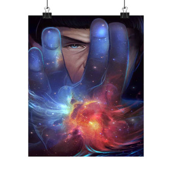 Star Trek Leonard Nimor Galaxy Custom Silky Poster Satin Art Print Wall Home Decor