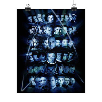 Star Trek The Next Generation Product Custom Silky Poster Satin Art Print Wall Home Decor