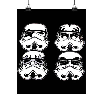 Stormtroopers Kiss Band Custom Silky Poster Satin Art Print Wall Home Decor