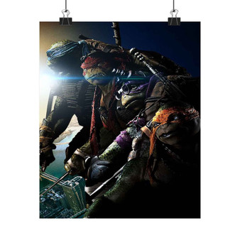 Teenage Mutant Ninja Turtles Out Of The Shadows Custom Silky Poster Satin Art Print Wall Home Decor