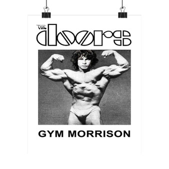 The Doors Gym Morrison Custom Silky Poster Satin Art Print Wall Home Decor