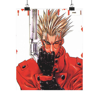 Trigun Custom Silky Poster Satin Art Print Wall Home Decor