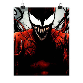 Venom Spiderman Custom Silky Poster Satin Art Print Wall Home Decor