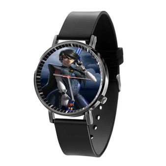 Bayonetta Custom Quartz Watch Black Plastic With Gift Box