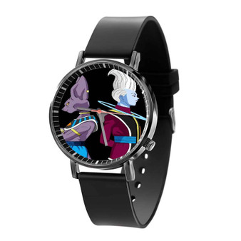 Beerus and Whis Dragon Ball Super Custom Quartz Watch Black Plastic With Gift Box