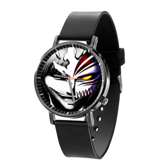 Bleach Face Art Custom Quartz Watch Black Plastic With Gift Box