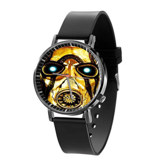 Borderlands 2 Face Custom Quartz Watch Black Plastic With Gift Box