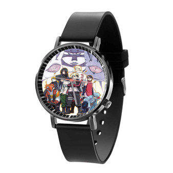 Boruto Naruto the Movie Custom Quartz Watch Black Plastic With Gift Box