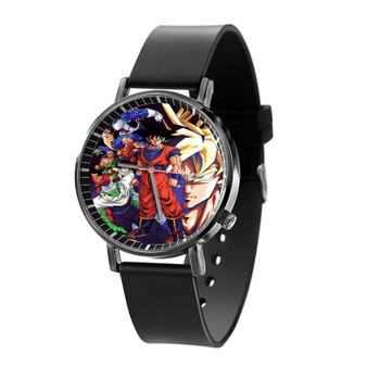 Dragon Ball Z Fighter Custom Quartz Watch Black Plastic With Gift Box