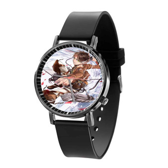 Ereb Jaeger Attack on Titan Custom Quartz Watch Black Plastic With Gift Box