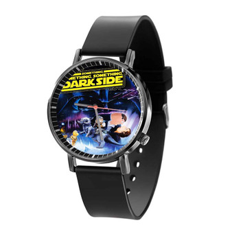 Family Guy Darkside Custom Quartz Watch Black Plastic With Gift Box