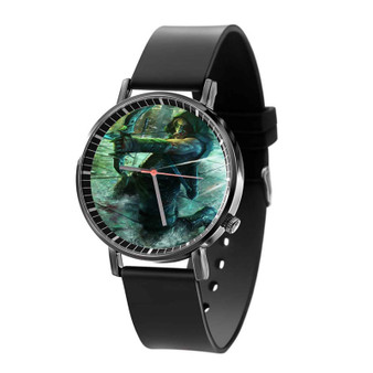 Green Arrow Product Custom Quartz Watch Black Plastic With Gift Box