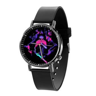 Hyper Light Drifter Art Custom Quartz Watch Black Plastic With Gift Box