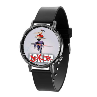 Joker Harley Quinn as Akira Custom Quartz Watch Black Plastic With Gift Box