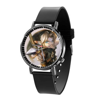 Link Zelda Arrow Custom Quartz Watch Black Plastic With Gift Box