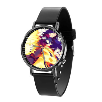 Naruto Shippuden New Custom Quartz Watch Black Plastic With Gift Box