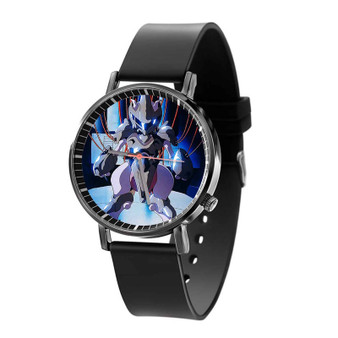 Pok mon Mewtwo Art Custom Quartz Watch Black Plastic With Gift Box