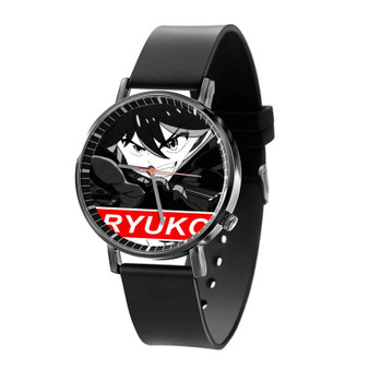 Ryuko Kill La Kill Custom Quartz Watch Black Plastic With Gift Box