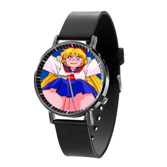 Sailor Moon Sexy Custom Quartz Watch Black Plastic With Gift Box