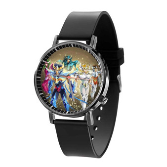 Saint Seiya Arts Custom Quartz Watch Black Plastic With Gift Box