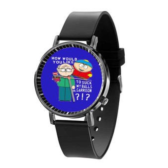 South Park Suck Balls Custom Quartz Watch Black Plastic With Gift Box