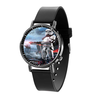 Star Wars Battlefront Arts Custom Quartz Watch Black Plastic With Gift Box