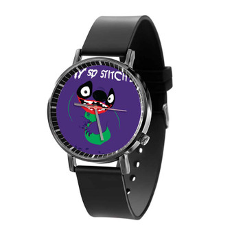 Stitch Joker Batman Custom Quartz Watch Black Plastic With Gift Box