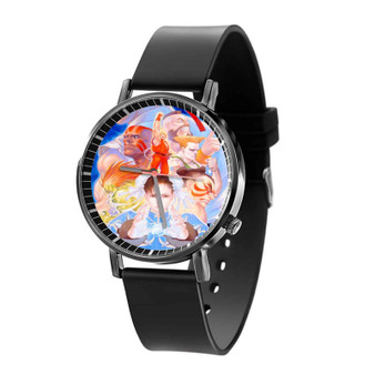 Street Fighter II Turbo Hyper Fighting Custom Quartz Watch Black Plastic With Gift Box