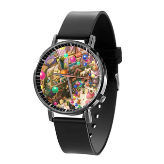 Super Smash Bros Art Custom Quartz Watch Black Plastic With Gift Box