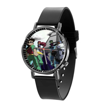 Teen Titans Go Custom Quartz Watch Black Plastic With Gift Box