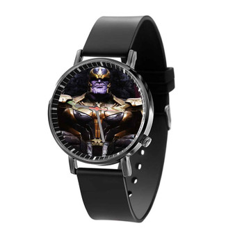 Thanos Marvel Villains Custom Quartz Watch Black Plastic With Gift Box