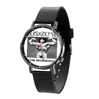 The Doors Gym Morrison Custom Quartz Watch Black Plastic With Gift Box