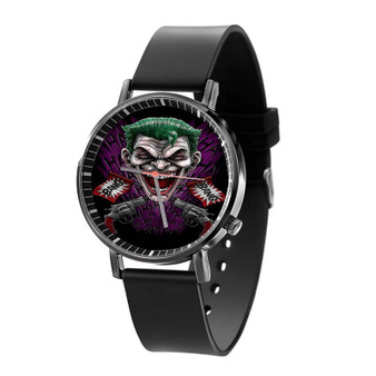 The Joker Bang Custom Quartz Watch Black Plastic With Gift Box