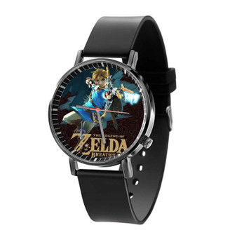 The Legend of Zelda Breath of the Wild Product Custom Quartz Watch Black Plastic With Gift Box