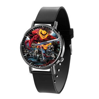 Thor Ragnarok Comic Custom Quartz Watch Black Plastic With Gift Box