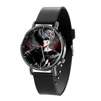 Tokyo Ghoul Kaneki Ken Great Custom Quartz Watch Black Plastic With Gift Box