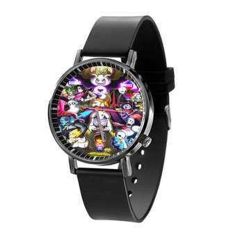 Undertale All Characters Custom Quartz Watch Black Plastic With Gift Box