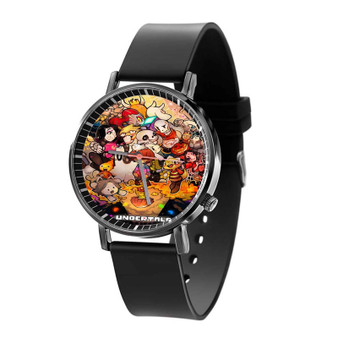 Undertale All Characters Art Custom Quartz Watch Black Plastic With Gift Box