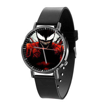 Venom Spiderman Custom Quartz Watch Black Plastic With Gift Box
