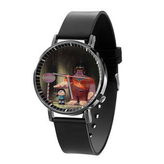 Wreck it Ralph Totoro Custom Quartz Watch Black Plastic With Gift Box