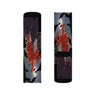 Daredevil Marvel New Custom Socks Sublimation White Polyester Unisex Regular Fit